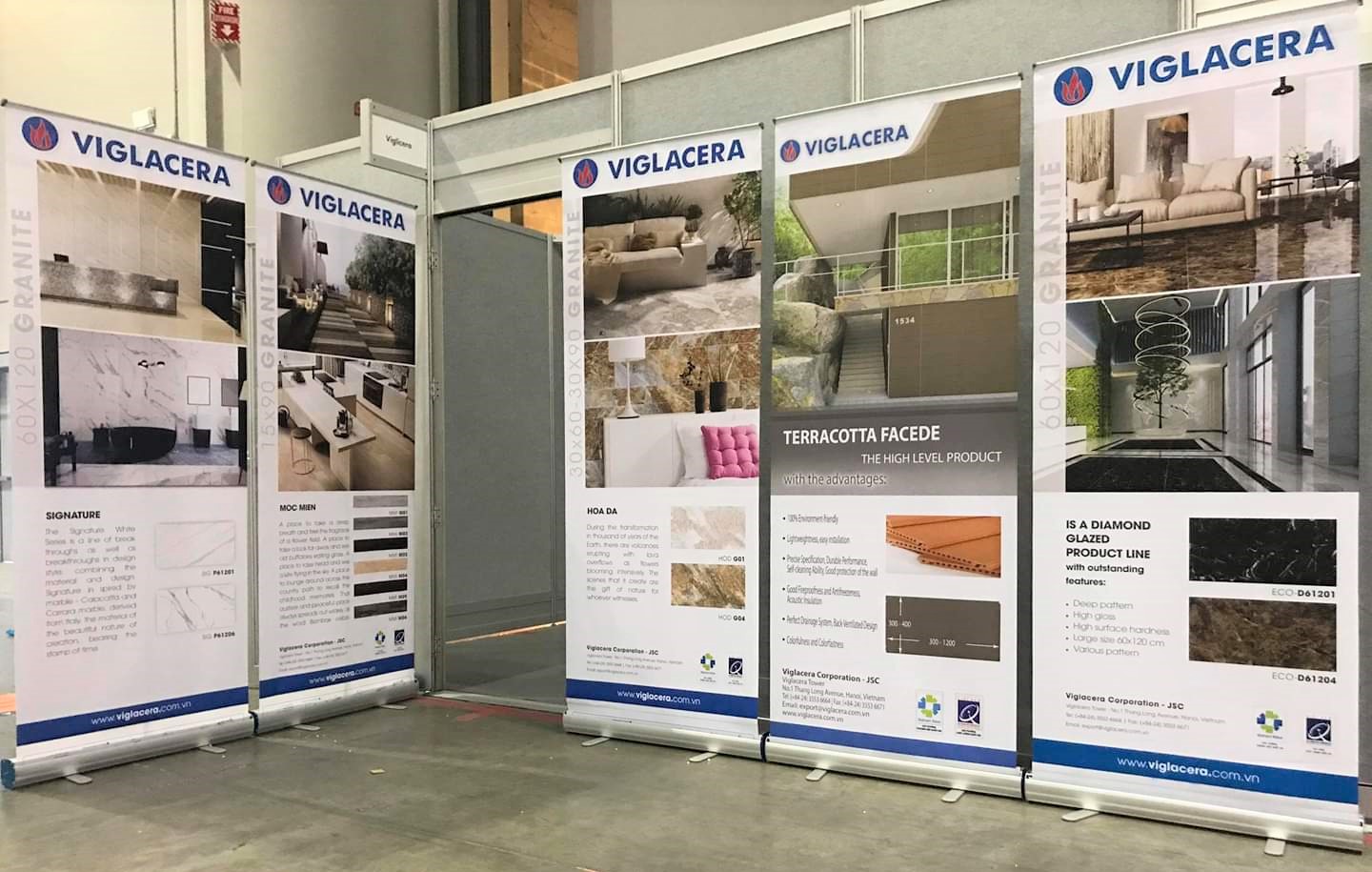 Viglacera tham gia triển lãm Coverings 2019 tại Florida, Mỹ